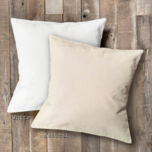 Load image into Gallery viewer, Cottage Shore - Adirondack Custom - Square Custom Pillow: Natural
