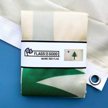 Load image into Gallery viewer, Flags For Good - Maine 1901 Flag: (M) 2ft x 3ft with Grommets
