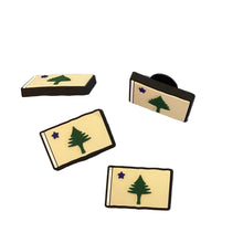 Load image into Gallery viewer, Original Maine Flag Croc Charm
