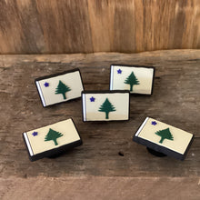 Load image into Gallery viewer, Original Maine Flag Croc Charm
