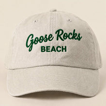 Load image into Gallery viewer, Pigment Washed Hat w/ Dark Green Embroidery
