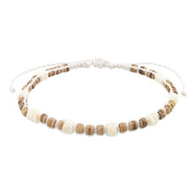 Load image into Gallery viewer, World End Imports Jewelry &amp; Gifts - AK Coco/Dyed Shell/White Cord-12
