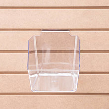 Load image into Gallery viewer, Store Supply Warehouse - 6&quot; X 5 ½&quot; X 11 ½&quot; Clear Plastic Dump Bin
