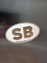 Load image into Gallery viewer, Orion Laser Creations - Oval City Abbreviations Wooden Magnets - Made in the USA!
