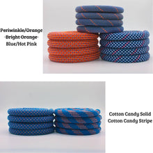 Load image into Gallery viewer, Climber Crafts - Handmade Upcycled Climbing Rope Coasters Set of: Multiple Colors
