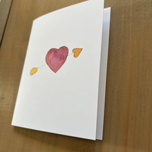 Load image into Gallery viewer, Zucchini Fish - Golden Arrow Blank Card
