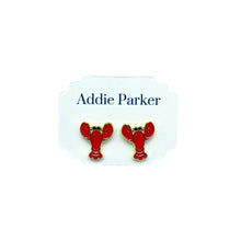 Load image into Gallery viewer, Addie Parker Jewelry - Stud Earrings (ST 120) - Enamel Lobster Stud Earrings
