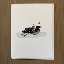 Load image into Gallery viewer, Zucchini Fish - Mumma Loon Love - Blank Card
