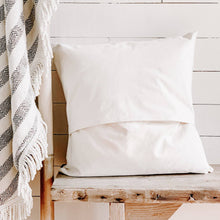 Load image into Gallery viewer, Cottage Shore - Lobster w/ City and State - Custom Square Canvas Pillow: Natural
