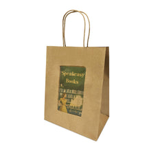 Load image into Gallery viewer, Kis Paper - Custom Print Cub 8x4.75x10.25 inches Kraft Paper Bags: 250 bags - $0.65/pc / 1 side print (front)
