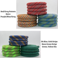 Load image into Gallery viewer, Climber Crafts - Handmade Upcycled Climbing Rope Coasters Set of: Multiple Colors
