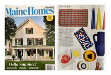 Load image into Gallery viewer, Maine Coast Rope Rugs - Fire &amp; Ice Rag Rug: 32&quot;x18&quot;

