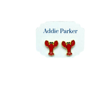 Load image into Gallery viewer, Addie Parker Jewelry - Stud Earrings (ST 120) - Enamel Lobster Stud Earrings
