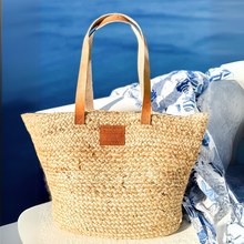 Load image into Gallery viewer, ShoreBags - Jute Seagrass Island Beach Tote
