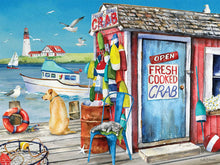 Load image into Gallery viewer, Heritage Puzzle - Crab Shack 550 Piece Puzzle
