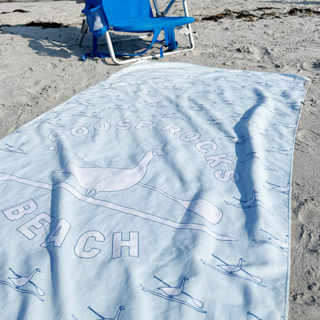 Surf & Racquet Goose towel
